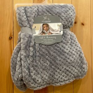 Soft Grey Baby Blanket